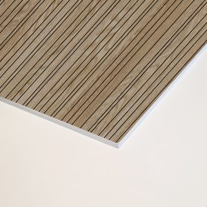 Wetwall Alloy 4mm Bathroom Wall Panels 2440mm - Linear Oak