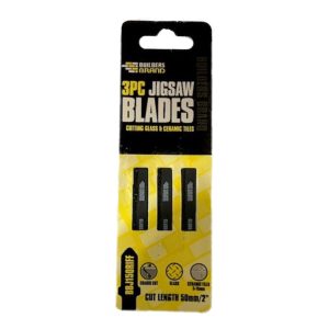 Faithfull Specialist Jigsaw Blades - Glass/Ceramic 3pk
