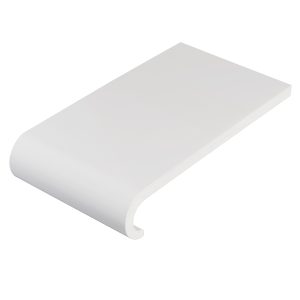250mm Bullnose 9mm Window Board x 5m - White