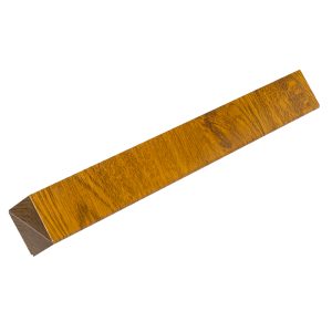 90° External Sqaure Fascia Corner (300mm) for 9mm & 16mm  Boards - Light Oak