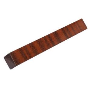 90° External Sqaure Fascia Corner (300mm) for 9mm & 16mm  Boards - Mahogany