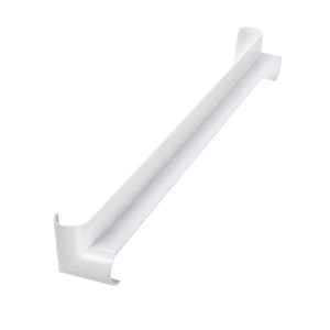 Bullnose Double-Ended  Fascia 90° Internal Corner  (500mm) for 9mm & 16mm Board - White