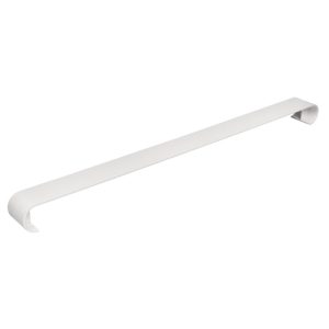 Bullnose Double-Ended  Fascia Joint (500mm) for 9mm & 16mm Board - White
