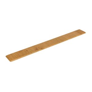 Square Cover Board 35 x  300mm End Cap - Irish Oak
