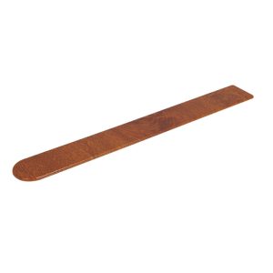 Bullnose Cover Board 37 x 300mm End Cap - Light Oak