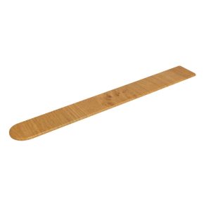 Bullnose Cover Board 37 x 300mm End Cap - Irish Oak