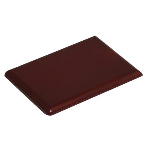 Square Cover Board 35 x 50mm End Cap - Mahogany