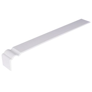Ogee Fascia Joint (300mm) for 9mm & 16mm Board - White