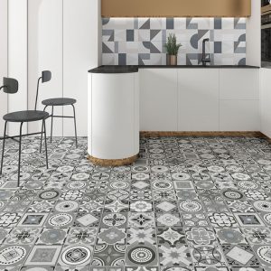 Clever Click Rigid SPC Flooring Mosaic Tile 1.49m² - Valetta