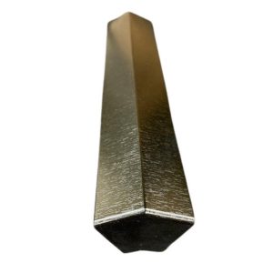 135° External Bay Window Square Fascia Corner 300mm - Black