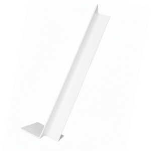 135° External Bay Window Internal Square Fascia Corner 300mm - White
