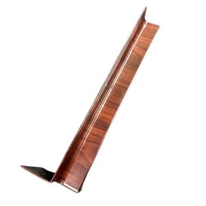 90° Internal Square Fascia Corner 300mm - Rosewood