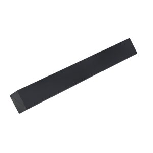 Square 90° External Fascia Corner (300mm) for 9mm & 16mm Board - Smooth Black