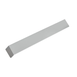 90° External Fascia Corner (300mm) for 9mm & 16mm Board - Light Grey