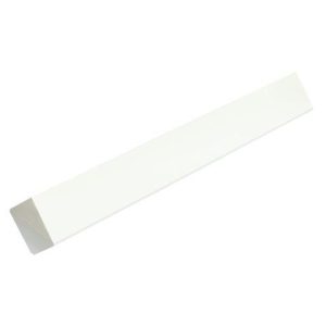 Square 90° External Fascia Corner (300mm) for 9mm & 16mm Board - White