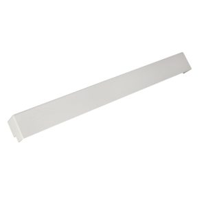 Square 90° Double Ended External Corner (500mm) for 9mm & 16mm Board - White Foil