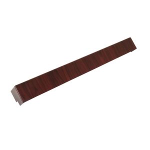 Square 90° Double Ended External Corner (500mm) for 9mm & 16mm Board - Rosewood