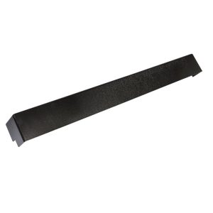 Square 90° Double Ended External Corner (500mm) for 9mm & 16mm Board - Black