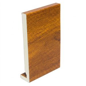 150mm Square 16mm Full Replacement Fascia Board x 5m - Light Oak