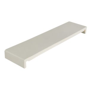 405mm Square 16mm Full Replacement Double Ended Fascia Board x 5m - Agate Grey
