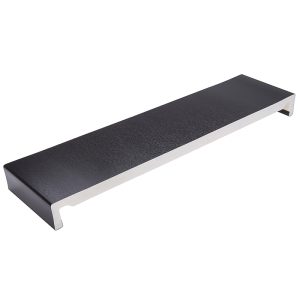 405mm Square 16mm Full Replacement Double Ended Fascia Board x 5m - Black