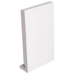 150mm Square 16mm Full Replacement Fascia Board x 5m - White Foil