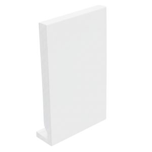 150mm Square 16mm Full Replacement Fascia Board x 5m - White