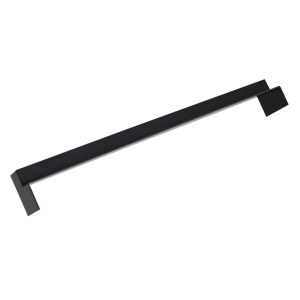 Square 90° Double-Sided Internal Corner (500mm) for 9mm & 16mm Board - Smooth Anthracite Black
