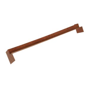 Square 90° Double-Sided Internal Corner (500mm) for 9mm & 16mm Board - Light Oak