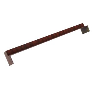Square 90° Double-Sided Internal Corner (500mm) for 9mm & 16mm Board - Mahogany