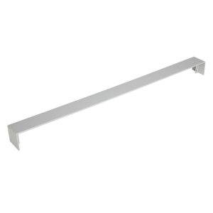 Square Double-Sided Fascia Joint (500mm) for 9mm & 16mm Board - Light Grey