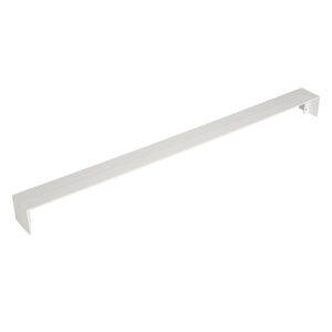 Square Double-Sided Fascia Joint (500mm) for 9mm & 16mm Board - White