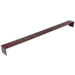 Square Double-Sided Fascia Joint (500mm) for 9mm & 16mm Board - Mahogany