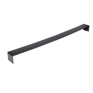 Square Double-Sided Fascia Joint (500mm) for 9mm & 16mm Board - Black