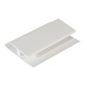 2-Part Centre Joint Trim, 5m – White