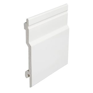 5m x 100mm Concord Open V Cladding - White