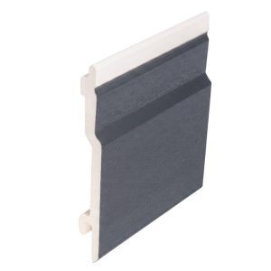 5m x 100mm Concord Open V Cladding - Anthracite Grey