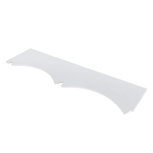 16mm Concord Concave Decorative uPVC Bargeboard - White