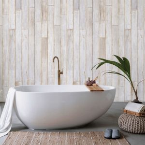 Zest Wall Panel 500 x 2600mm - White Cabin (Pack Of 3)