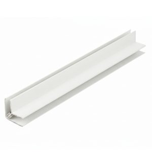 Zest 5-8mm Wall Panel Universal Corner 2.6m - White