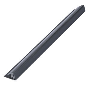 Zest 5-8mm Wall Panel Clip-On End Cap 2.6m - Carbon