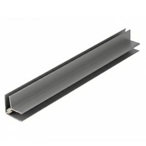 Zest 5-8mm Wall Panel Universal Corner 2.6m - Cold Grey