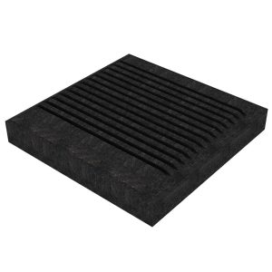 Duofuse Composite Fence Post Cover Cap - Graphite Black
