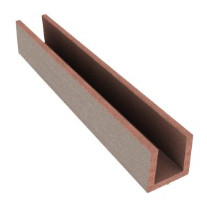 Duofuse Fencing 1.82m Small U Profile - Tropical Brown