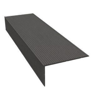 Duofuse 4m Aluminium L Profile for Hollow Decking - Stone Grey