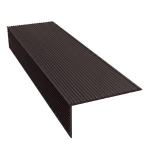 Duofuse 4m Aluminium L Profile for Hollow Decking - Wenge Brown