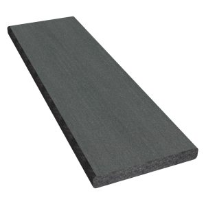 Duofuse 4m Skirting Board for Hollow Decking - Graphite Black