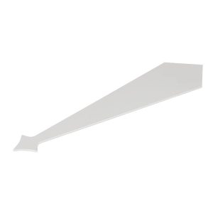 340mm Decorative Roofline Gable Finial - White