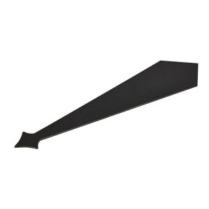 340mm Decorative Roofline Gable Finial - Black