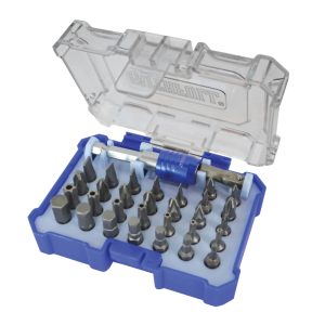 Faithfull 32 Piece S2 Screwdriver Bit Set - Quick Change